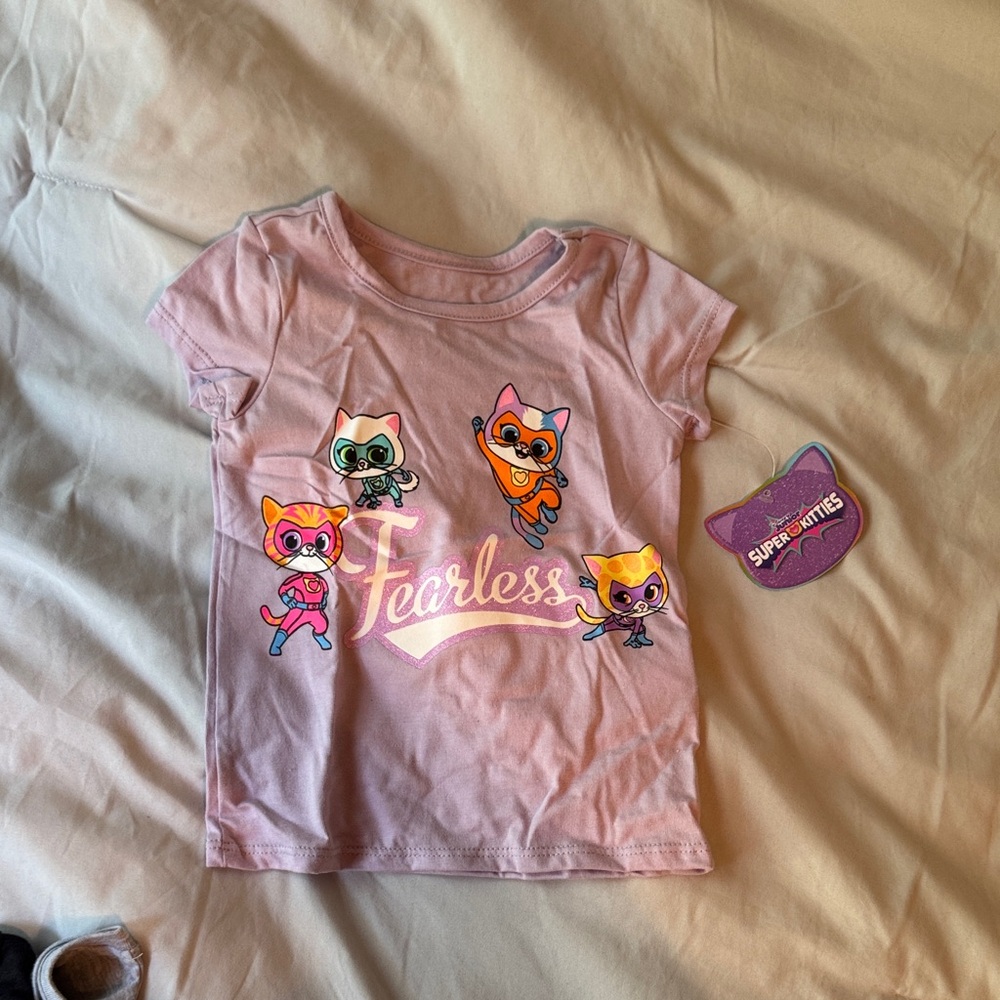 Disney Fearless Pink Cat T-Shirt